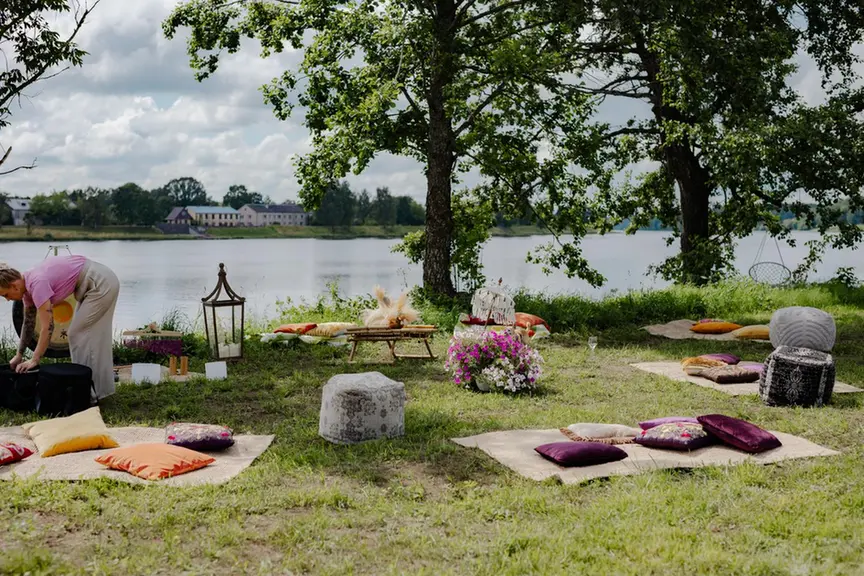 Vandens malūnas, poilsio zona