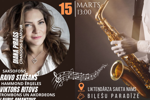 Stan Ritova Diānas Pīrāgs, Raivo Stašāna un Viktora Ritova koncerts 15.03.2025 13: ...